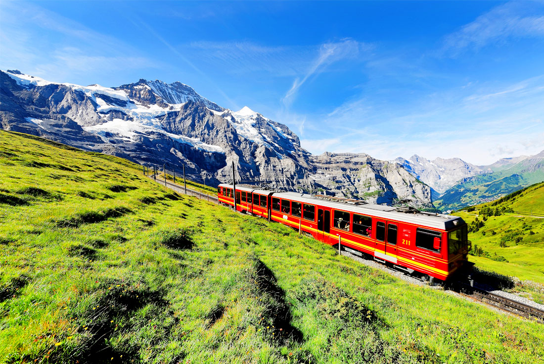 【瑞士全新升級】2026擁抱瑞士四大名峰+三大景觀列車+七大步道健行15日